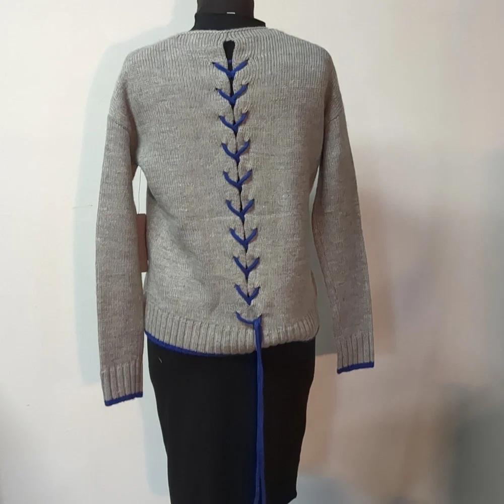 NWT Touch by Alyssa Milano Warriors NBA Sweater, Size Small - Picture 6 of 14